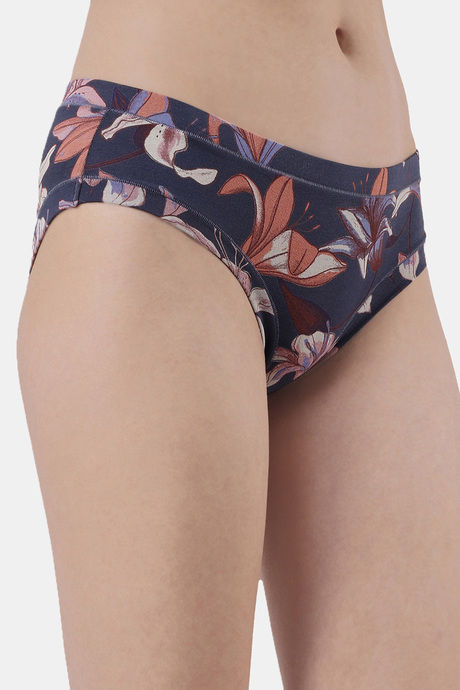 Soie Medium Rise Full Coverage Bikini Panty (Pack of 2) - Multicolor — image 4